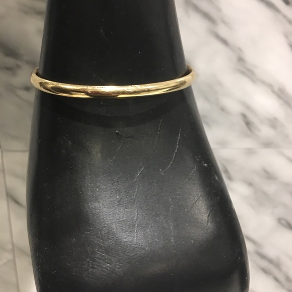 Jewelry - 14k  yellow gold bangle bracelet 7 inches 4.7g